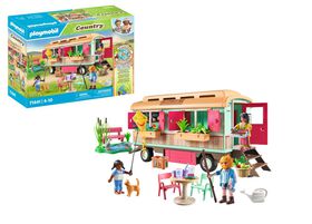 Playmobil - Cozy site trailer cafe